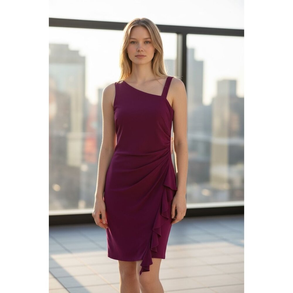 VINCE CAMUTO Women Pencil Wine Dress 2